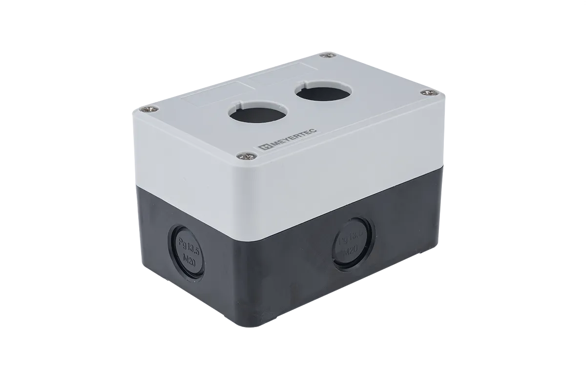 Корпус пластиковый, 2 места, серый