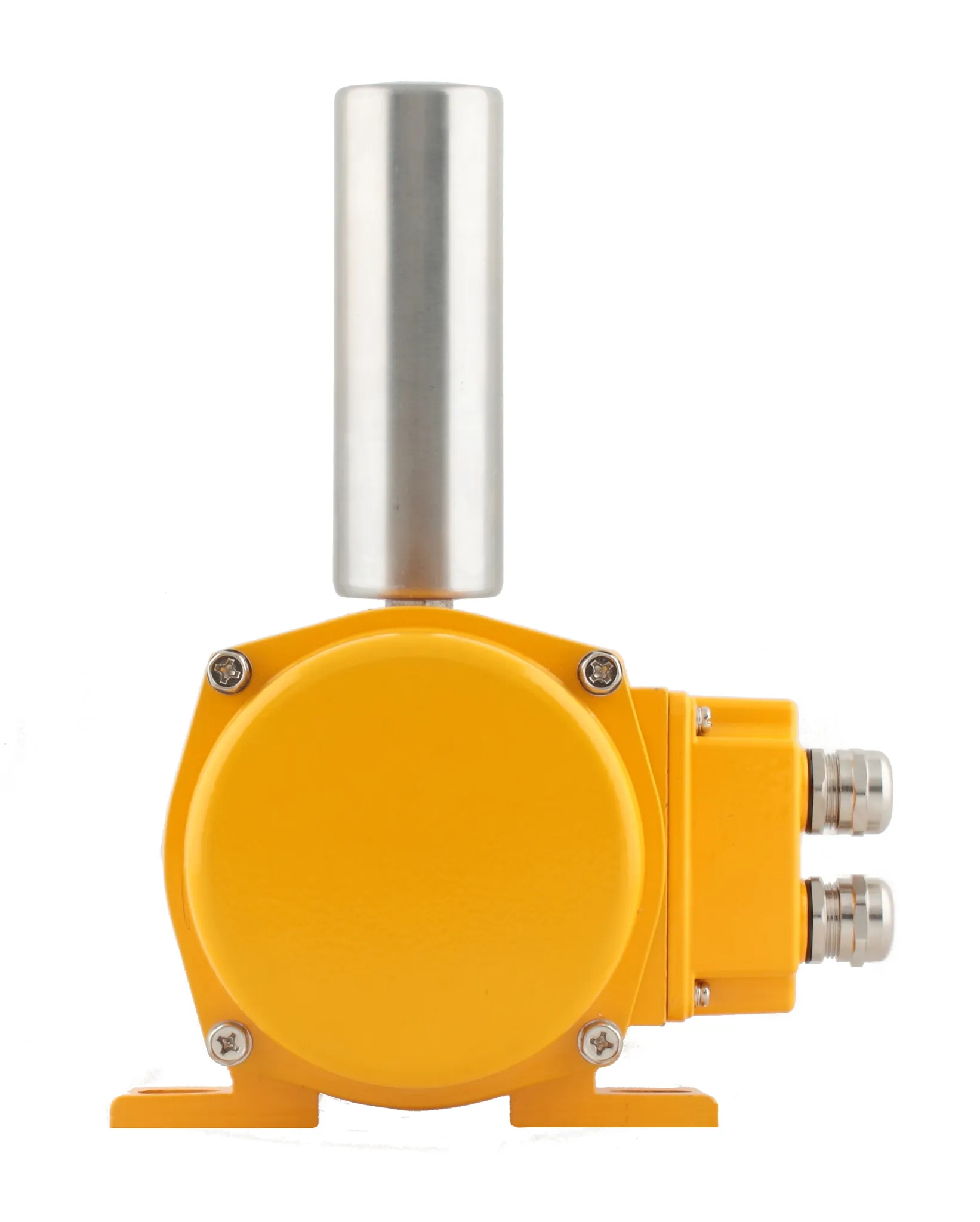 Датчик контроля схода ленты в алюм. корпусе, -40...+75С, 250 VAC, 10 A, IP65, 2 релейных выхода, материал контактного ролика - нерж. сталь