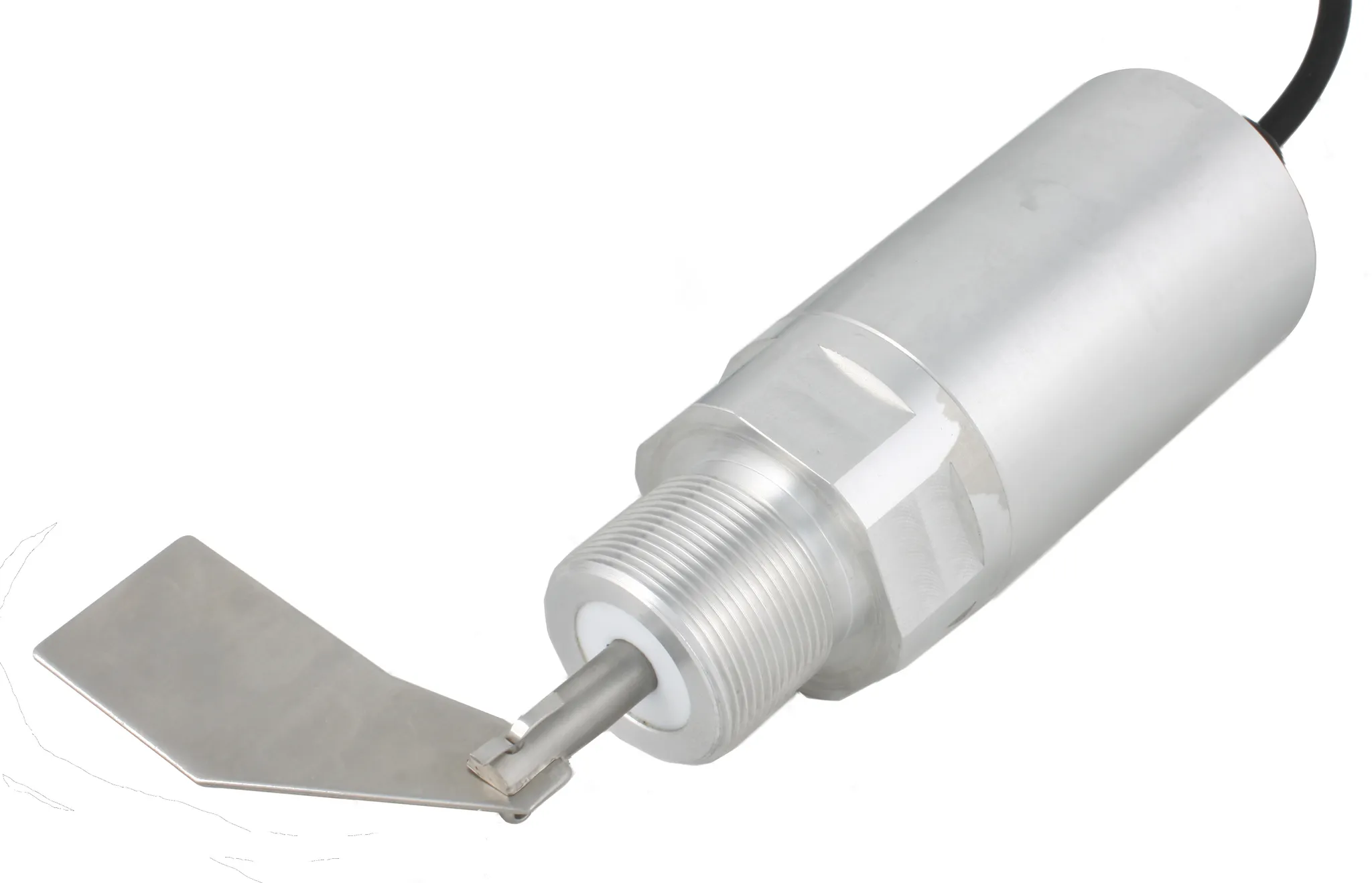 Механический ротационный датчик предельного уровня сыпучих материалов в корпусе из нерж. стали, -50 +80 С, Рmax=10 bar, 115-230 VAC, IP66, вибростойкость до 29g, лопасть 40х98 мм, нерж. сталь, скорость вращения 15 об/мин, соединение- резьба 1 1/2", нерж. 