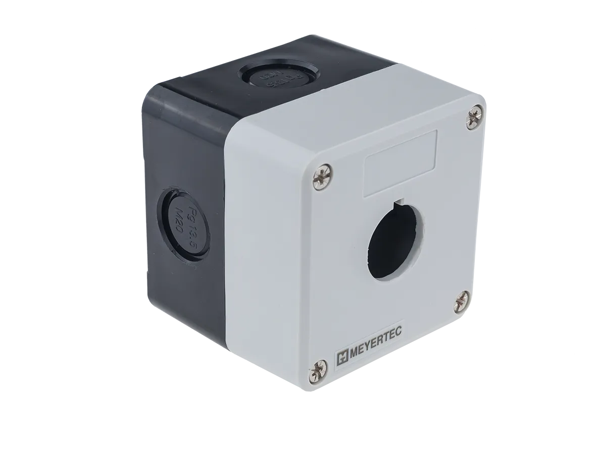 Корпус пластиковый, 1 место, серый