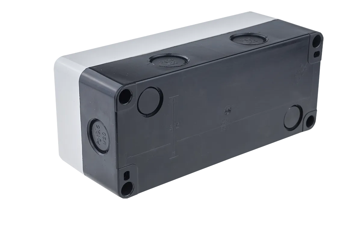 Корпус пластиковый, 4 места, серый