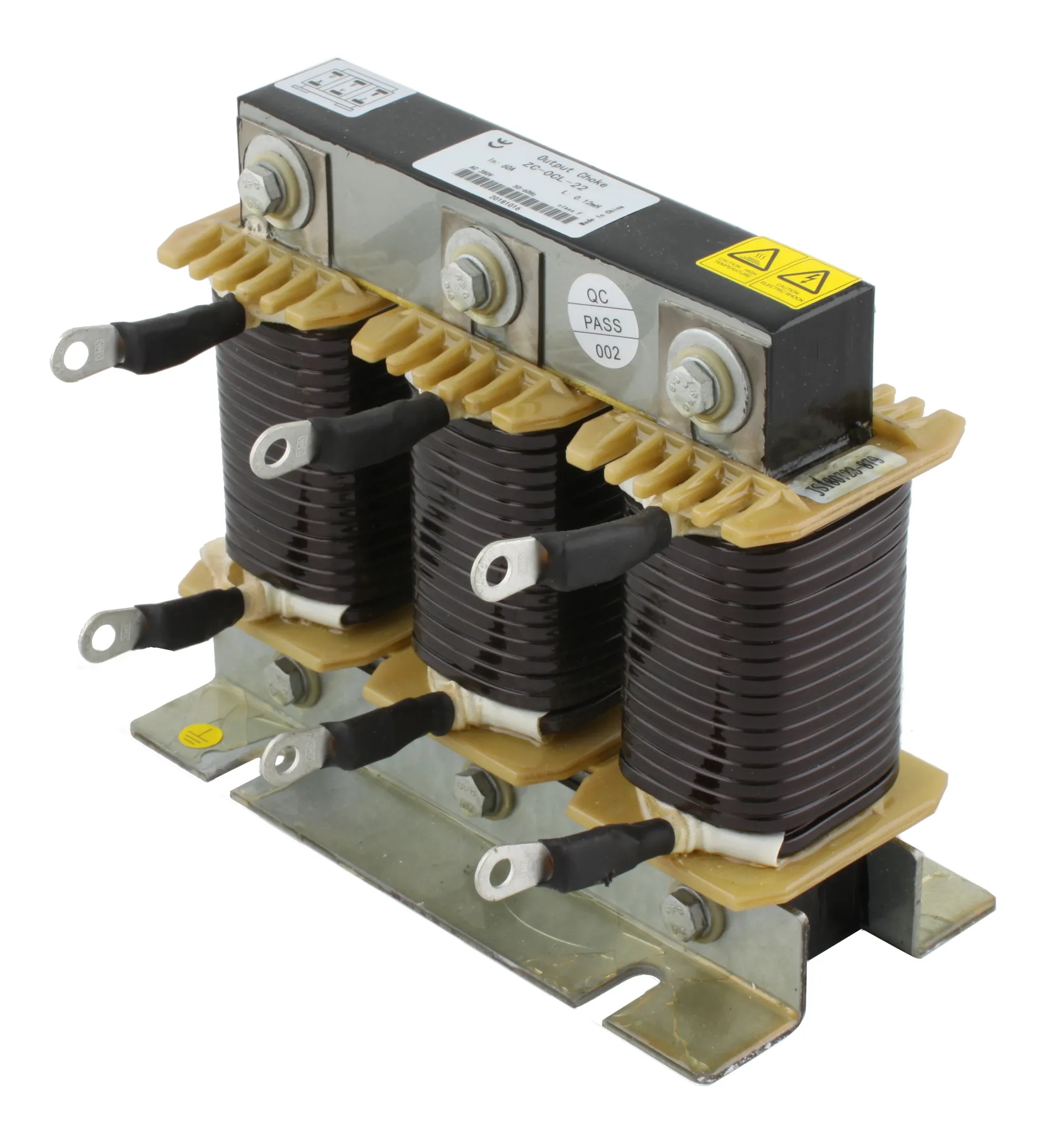 Дроссель трёхфазный ZC-OCL-11, ток 30A