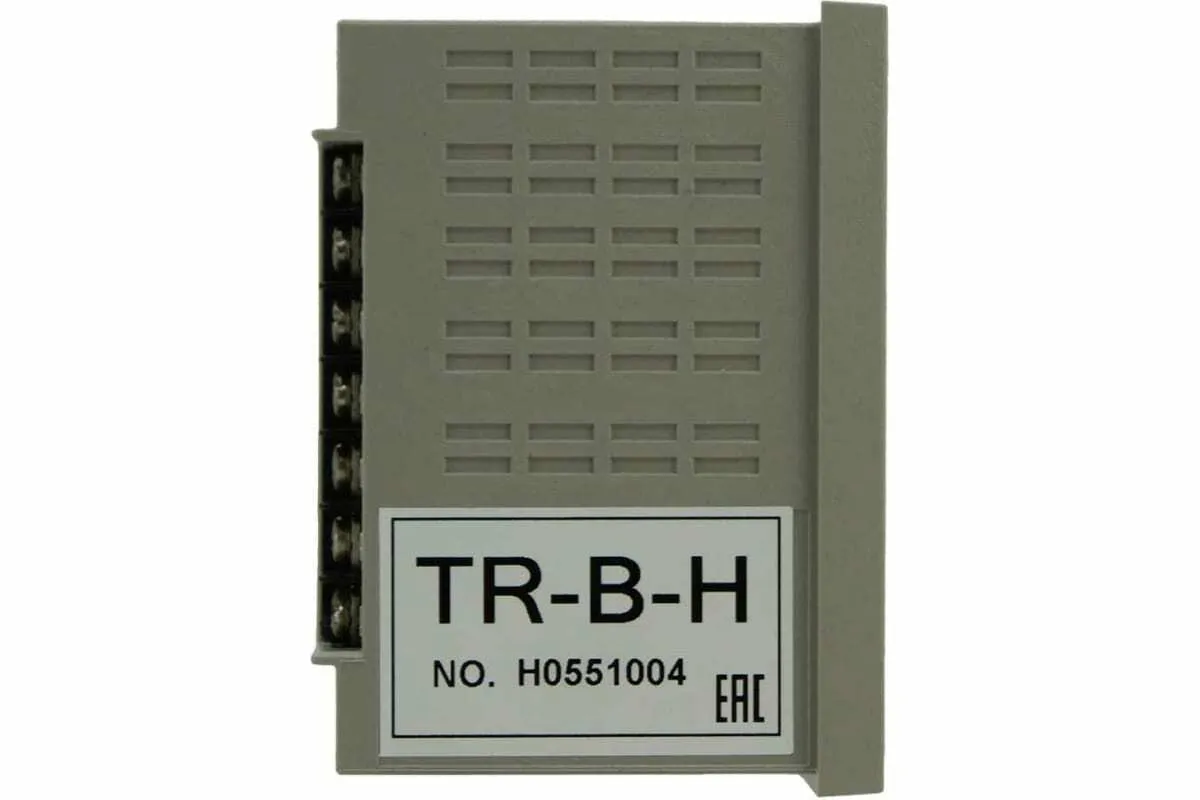 INNOCONT Температурный контроллер, 2 дисплея, 4 разряда, 48x96x62 мм, 2 аварийных выхода, 110-220VAC, выход: реле + твердотельное реле TR-B-H