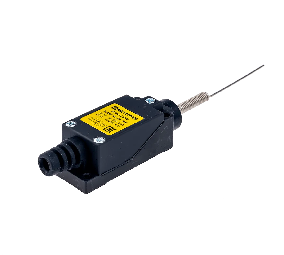 Выключатель концевой, IP65, пружинный с утоньшением