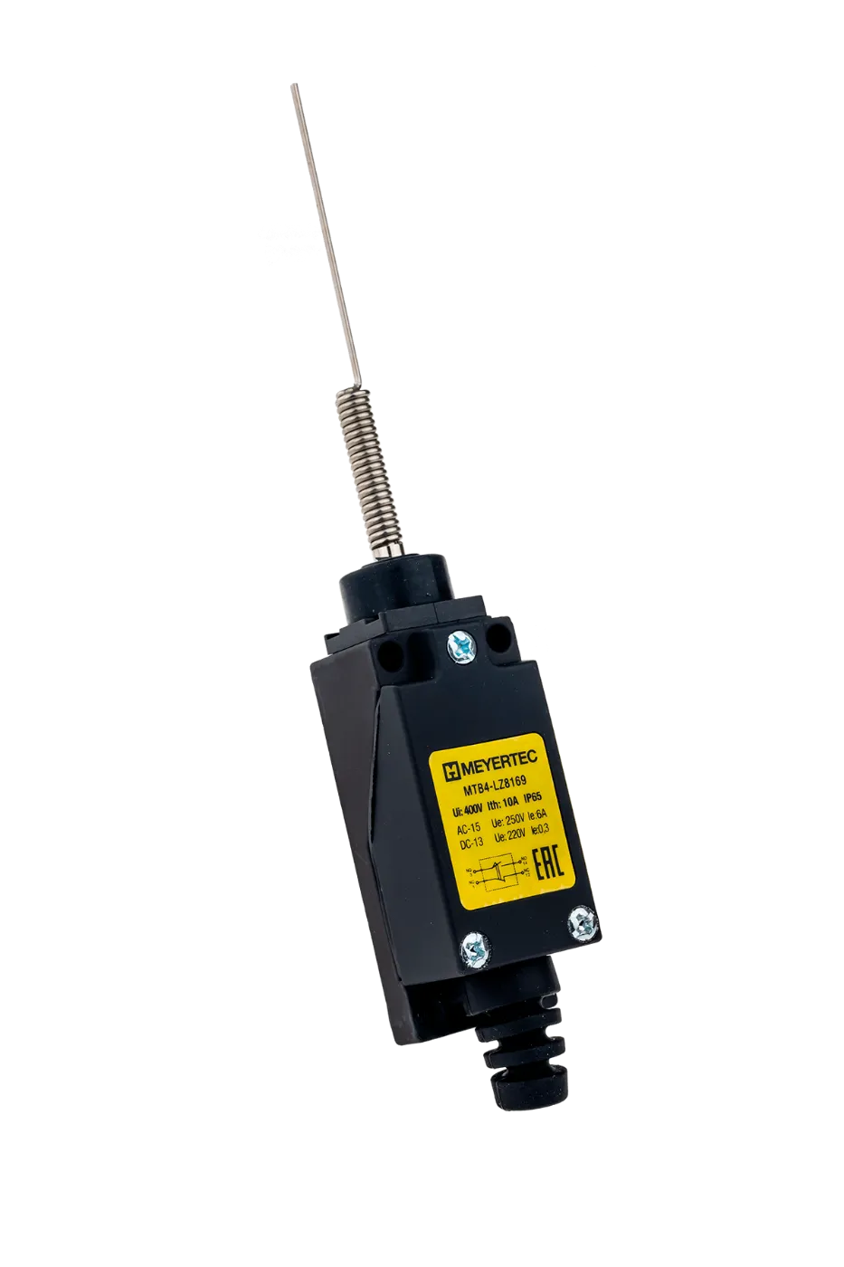 Выключатель концевой, IP65, пружинный с утоньшением