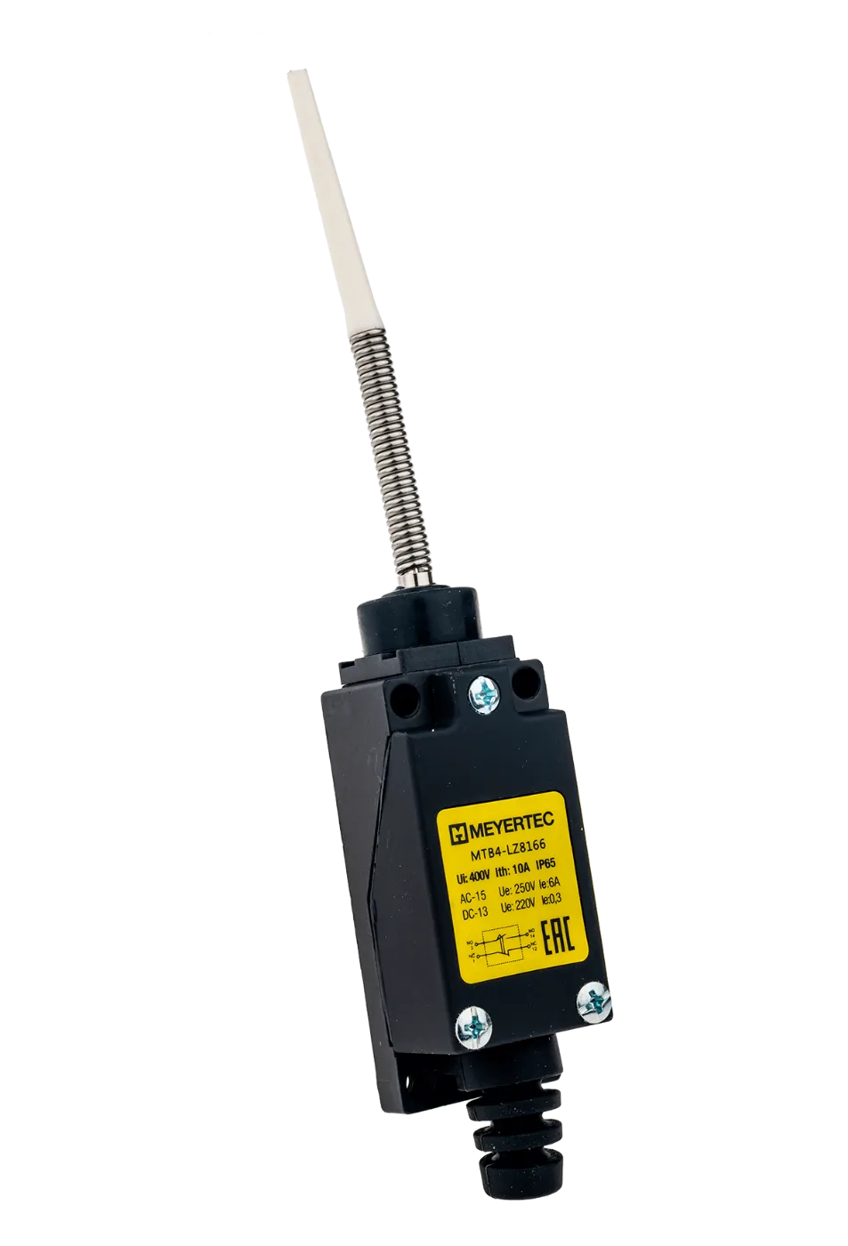 Выключатель концевой, IP65, пружинный с диэлектриком