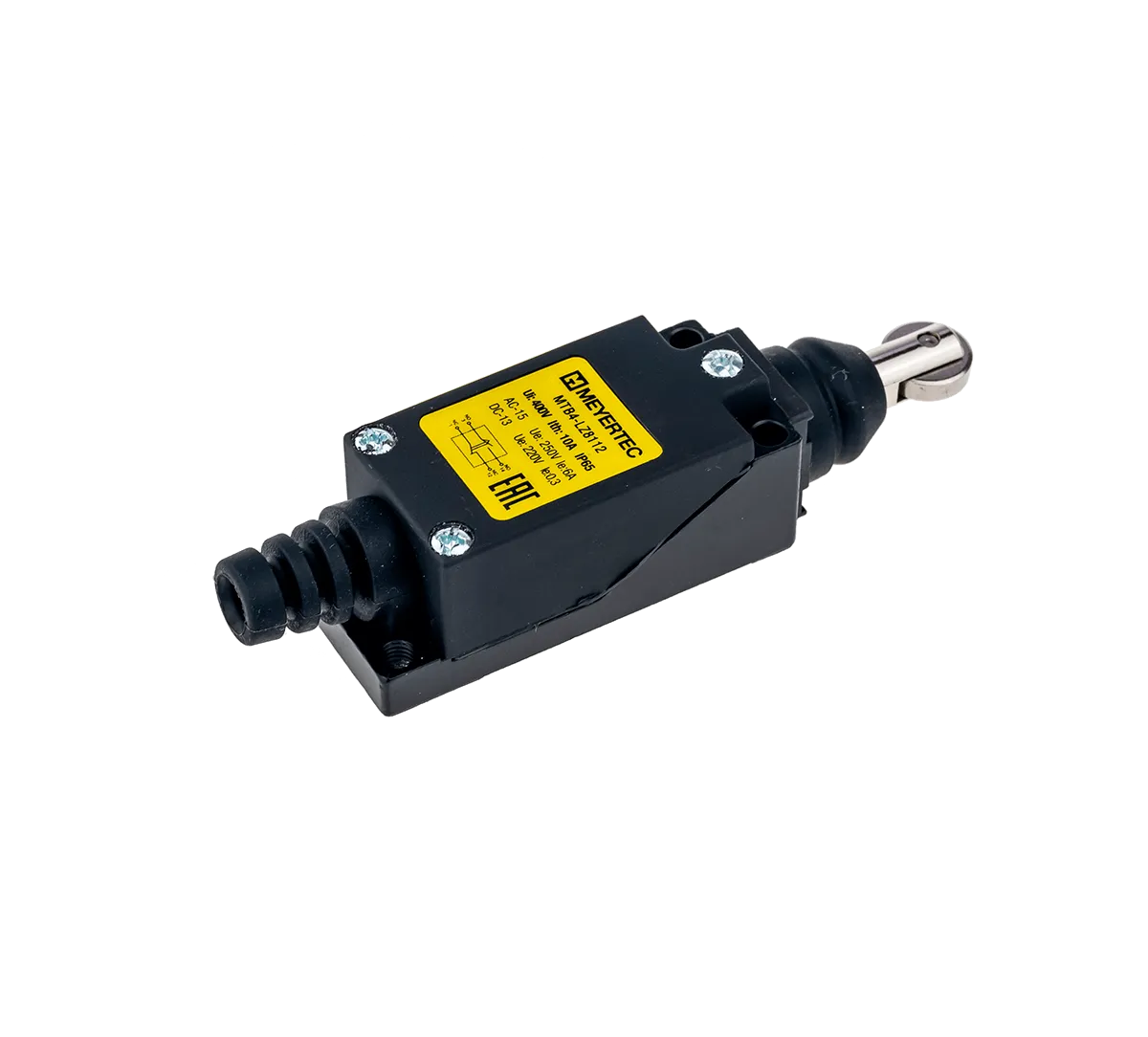 Выключатель концевой, IP65, ролик горизонтальный нажимной