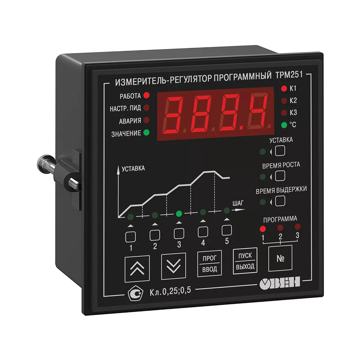 ТРМ251 ПИД-регулятор с пошаговыми программами и RS-485