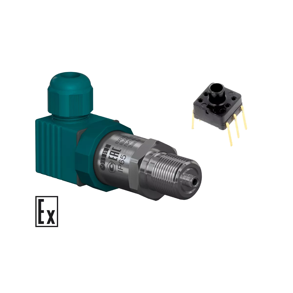 ПД100И модели 8х1-Exi датчик низкого давления для неагрессивных газов в исполнении EXI