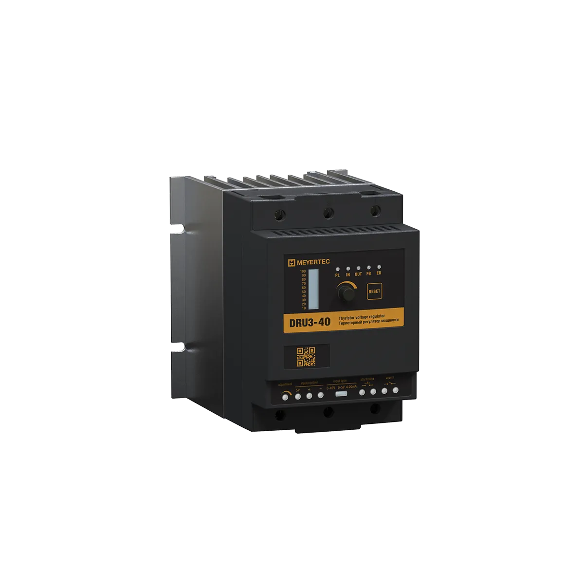 Трехфазный регулятор мощности, максимальный ток 40А, номинальный ток 25 А