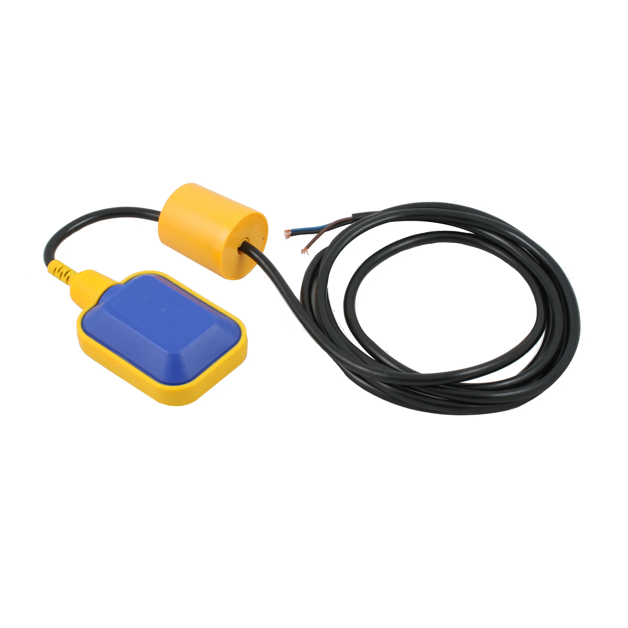 Поплавковый датчик уровня жидкости, исполнение на кабеле 10 м, -10 +80 С, поплавок, кабель- полипропилен